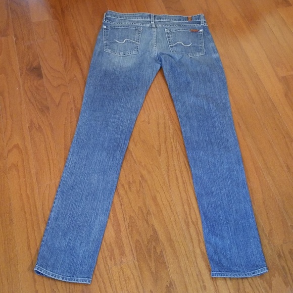 7 for all mankind straight leg jeans - Picture 4 of 8